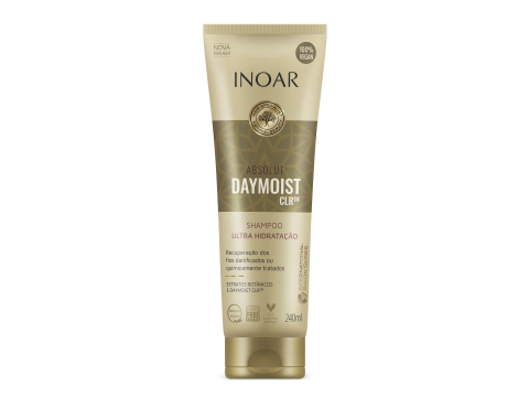 Inoar Absolut Daymoist Shampoo atstatomasis-drėkinamasis šampūnas 240ml